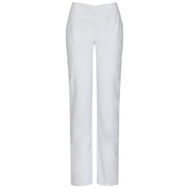 Scrubs Dickies Petite Mid Rise Pull-On Pant 82204AP WHWZ White Free Shipping Scrubs Dickies Petite Mid Rise Pull-On Pant 82204AP WHWZ White Free Shipping